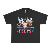 Pigment Black Hanging With My Peeps Cows Urban Heavy Tee - RanaPortraitStore