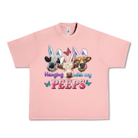 Salmon Hanging With My Peeps Cows Urban Heavy Tee - RanaPortraitStore