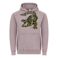 Vintage Zinc alligator Vintage Hoodie - BarkalooDesign