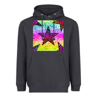 Smoke zebra glitter star seamless pattern Heavyweight Hoodie - BundleAndBundleShop