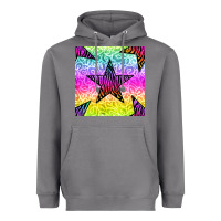 Storm zebra glitter star seamless pattern Heavyweight Hoodie - BundleAndBundleShop