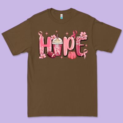 Breast Cancer Awareness Hope Premium Tee Designed By Maliassmallbusiness