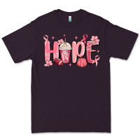 Plum breast cancer awareness hope Premium Tee - MaliasSmallBusiness