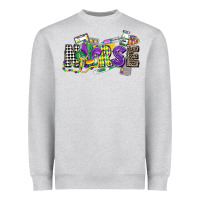 Nurse Mardi Gras Heavyweight Sweatshirt | Teevron