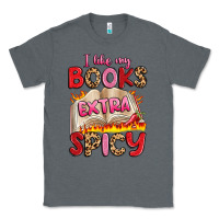 Charcoal Heather i like my books extra spicy Classic Tee - Artiststas