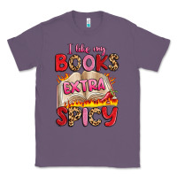 Lavender i like my books extra spicy Classic Tee - Artiststas