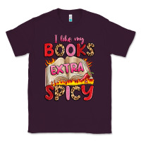 Plum i like my books extra spicy Classic Tee - Artiststas
