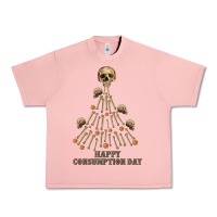 Salmon Happy Consumption Day Urban Heavy Tee - RanaPortraitStore