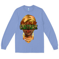 Colony Blue do it for the culture Long Sleeve Tee - NancyCooperArtShop
