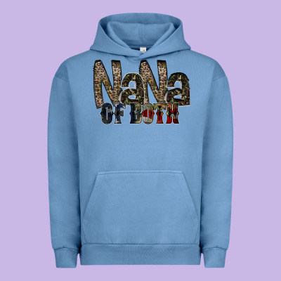 Nana Of Both Urban Hoodie Designed By Racoondesign