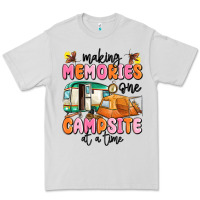 Dove Grey making memories one campsite at a time Premium Tee - MaliasSmallBusiness