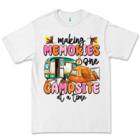 White making memories one campsite at a time Premium Tee - MaliasSmallBusiness