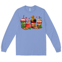 Colony Blue christmas cookies coffee Long Sleeve Tee - Jasminsmagicworld