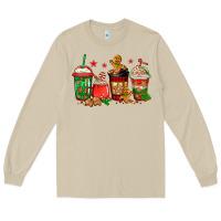 Mushroom christmas cookies coffee Long Sleeve Tee - Jasminsmagicworld