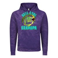 Cloud Purple reel cool grandpa Vintage Hoodie - Jasminsmagicworld