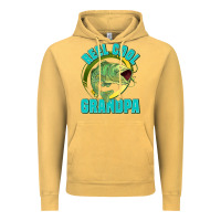 Vintage Mustard reel cool grandpa Vintage Hoodie - Jasminsmagicworld