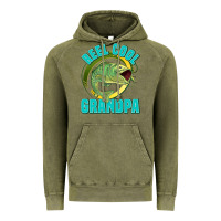 Vintage Olive reel cool grandpa Vintage Hoodie - Jasminsmagicworld