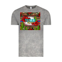 Cloud Rock texas chica with roses Vintage Tee - Jasminsmagicworld