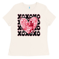 Bone xoxo heart valentine's day Ladies Tee - MaliasSmallBusiness
