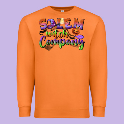 Salem Witch Company Premium Sweatshirt Designed By Bundleandbundleshop