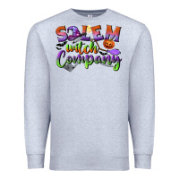Heather Grey salem witch company Premium Sweatshirt - BundleAndBundleShop