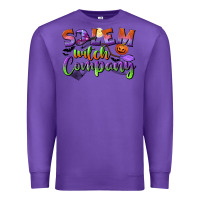 Purple salem witch company Premium Sweatshirt - BundleAndBundleShop