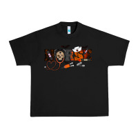 Black Halloween Nurse Urban Heavy Tee - RanaPortraitStore