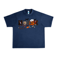 Navy Halloween Nurse Urban Heavy Tee - RanaPortraitStore
