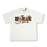 Pistachio Halloween Nurse Urban Heavy Tee - RanaPortraitStore