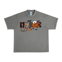 Tornado Halloween Nurse Urban Heavy Tee - RanaPortraitStore