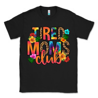 Black tired moms club Classic Tee - Artiststas