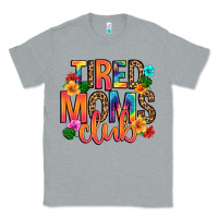 Heather Grey tired moms club Classic Tee - Artiststas