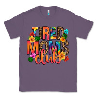Lavender tired moms club Classic Tee - Artiststas