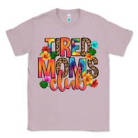 Lilac tired moms club Classic Tee - Artiststas