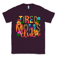 Plum tired moms club Classic Tee - Artiststas