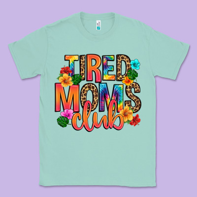 Tired Moms Club Classic Tee Designed By Artiststas