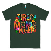 Sports Green tired moms club Classic Tee - Artiststas