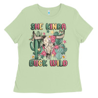 Matcha she kinda buck wild Ladies Tee - MaliasSmallBusiness