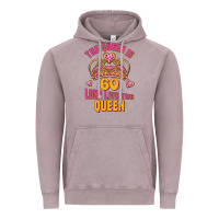Vintage Zinc the queen is 60 long live the queen Vintage Hoodie - Jasminsmagicworld