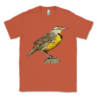 Copper Western Meadowlark Classic Tee - LillyAllenDesigns