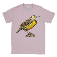 Lilac Western Meadowlark Classic Tee - LillyAllenDesigns