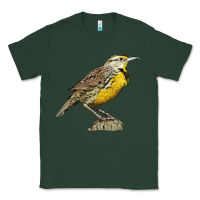 Sports Green Western Meadowlark Classic Tee - LillyAllenDesigns