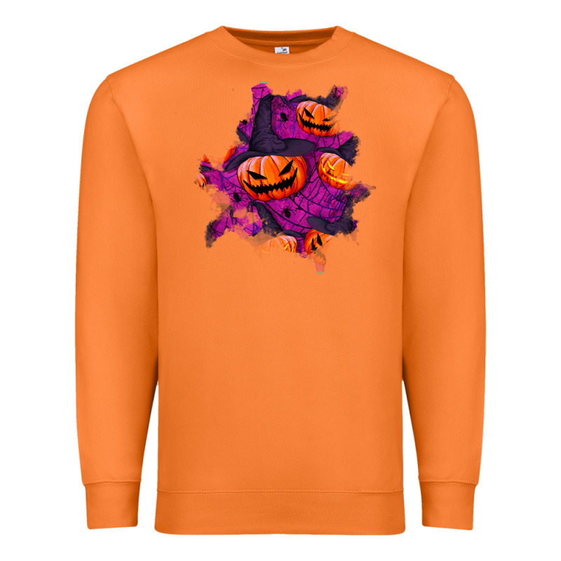 Halloween Pumpkin Patch  3 Premium Sweatshirt by BundleAndBundleShop | Teevron