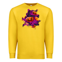 Lemon halloween pumpkin patch  3 Premium Sweatshirt - BundleAndBundleShop