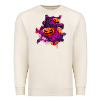 Sandshell halloween pumpkin patch  3 Premium Sweatshirt - BundleAndBundleShop