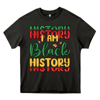 Asphalt i am black history Heavy Core Tee - MaliasSmallBusiness