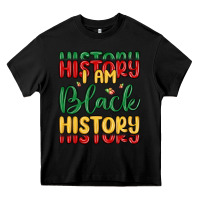 Black i am black history Heavy Core Tee - MaliasSmallBusiness