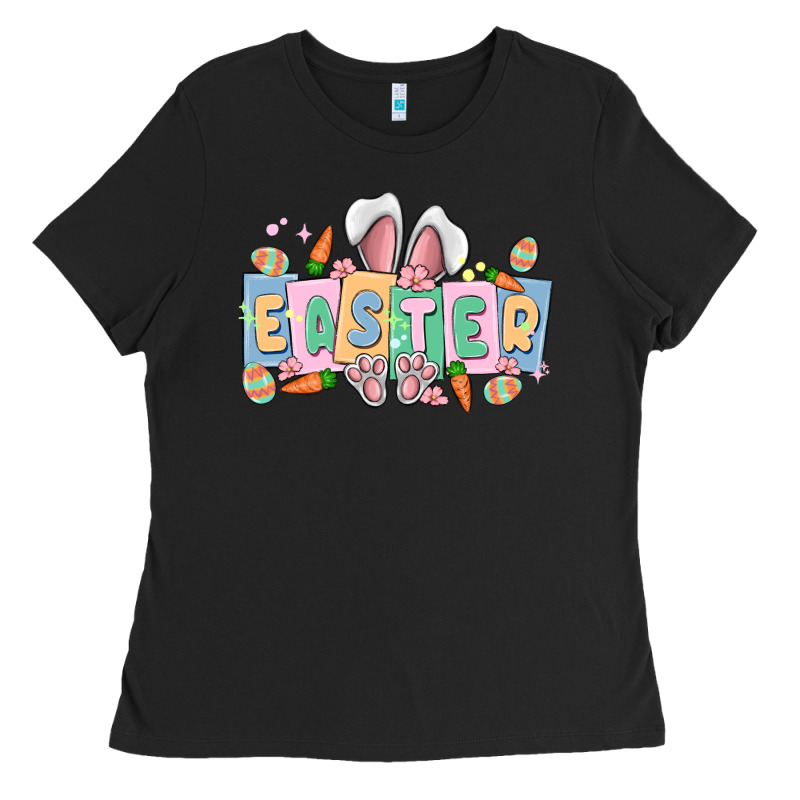 Easter  Rabbit Ladies Tee by MaliasSmallBusiness | Teevron