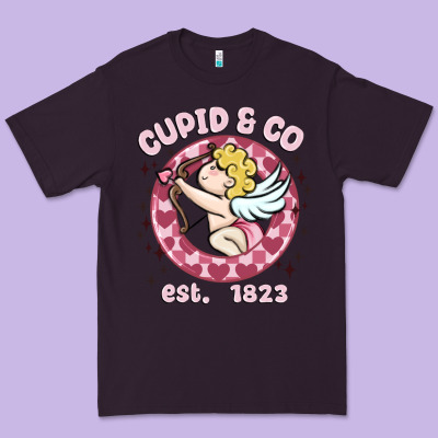 Cupid Co Premium Tee Designed By Maliassmallbusiness
