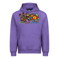 Tulip peace love autism sunflower Urban Hoodie - RacoonDesign